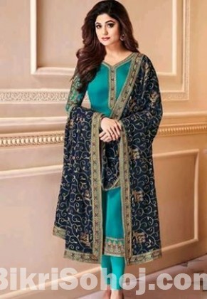 Salwar & inner butterfly silk